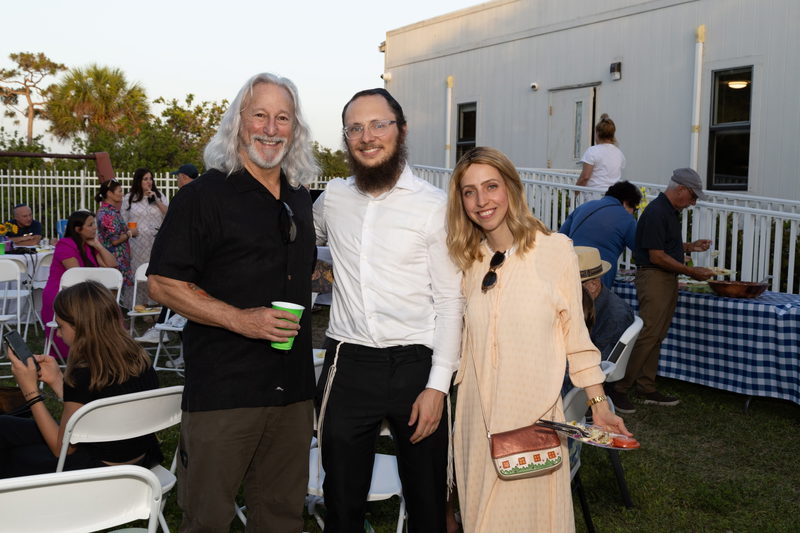A gathering at Chabad of Venice