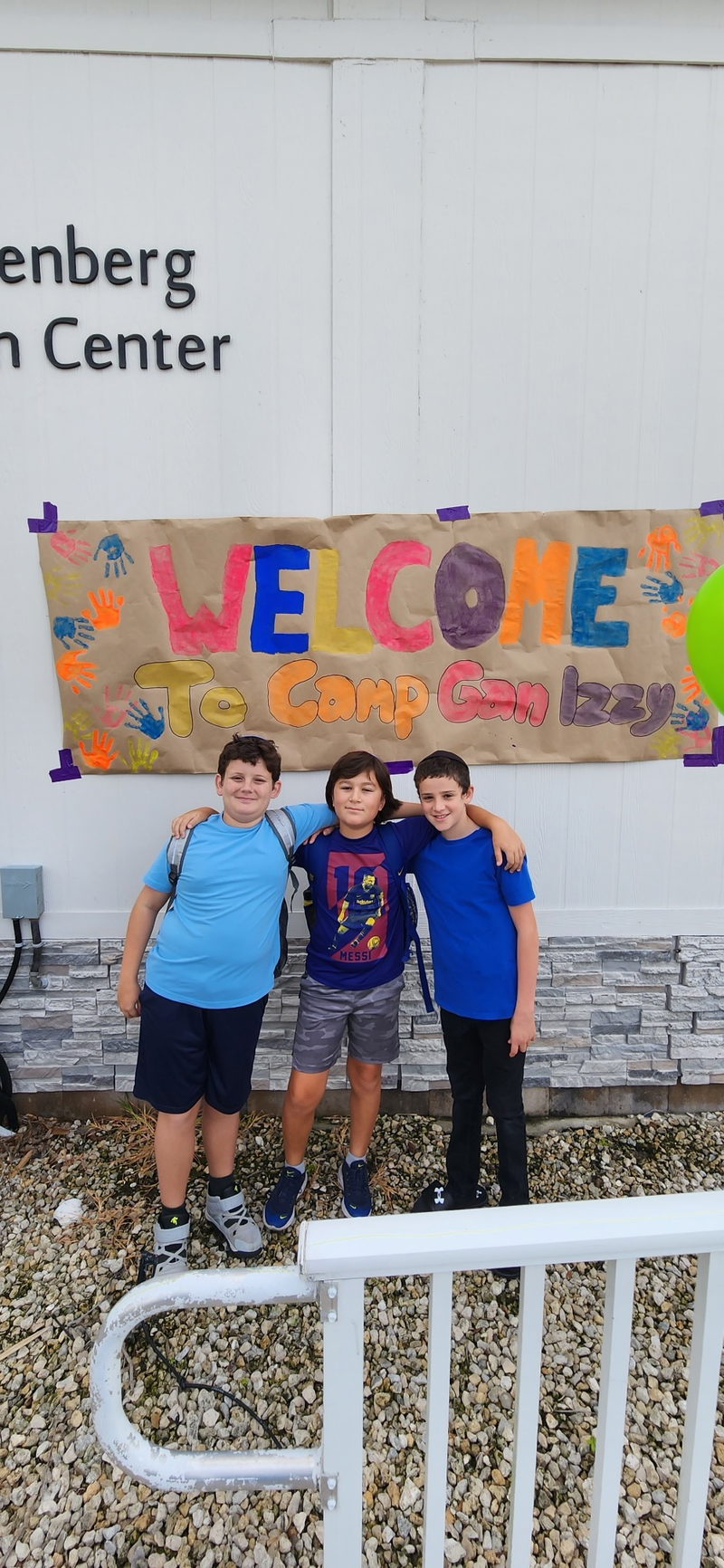 A warm moment from the Chabad of Venice community